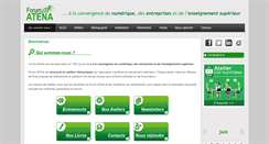Desktop Screenshot of forumatena.org